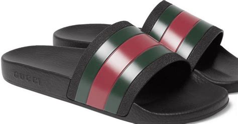 spotting gucci slides.